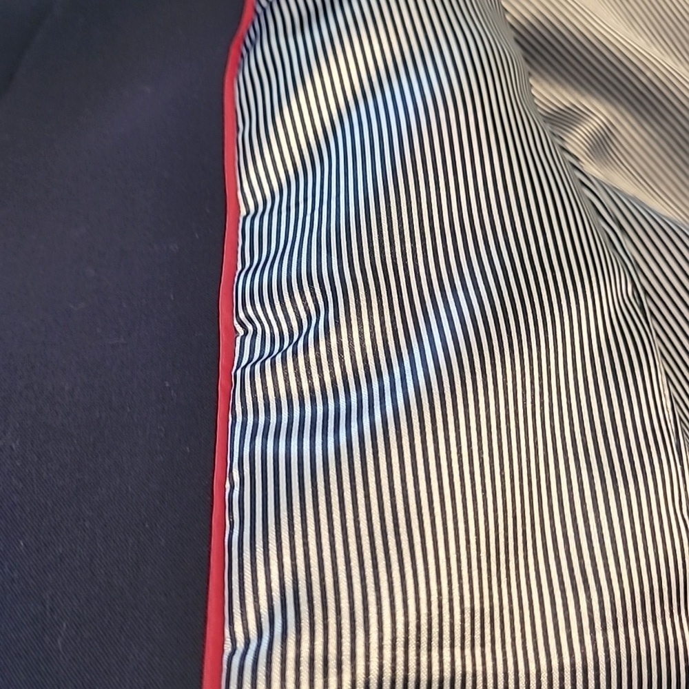 Tommy Hilfiger Women's Navy Blazer - Picture 8 of 8